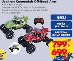 GOKİDY OYUNCAK UZAKTAN KUMANDALI OFF-ROAD ARAÇ indirimli fiyat GOKİDY OYUNCAK UZAKTAN KUMANDALI OFF-ROAD ARAÇ fiyat ve kampanya bilgisi